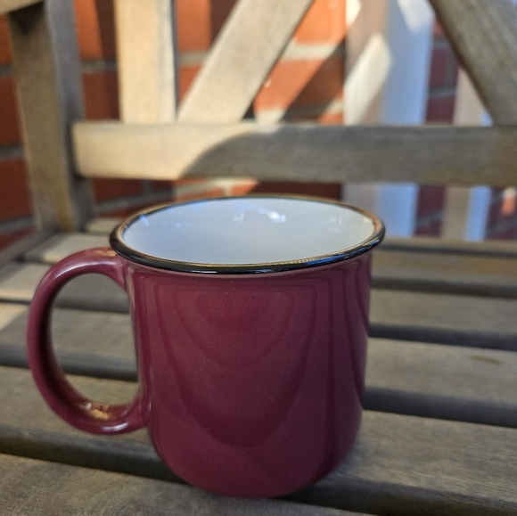 Morning Pumpkin Purple Coffee Mug - Picture 2 of 4